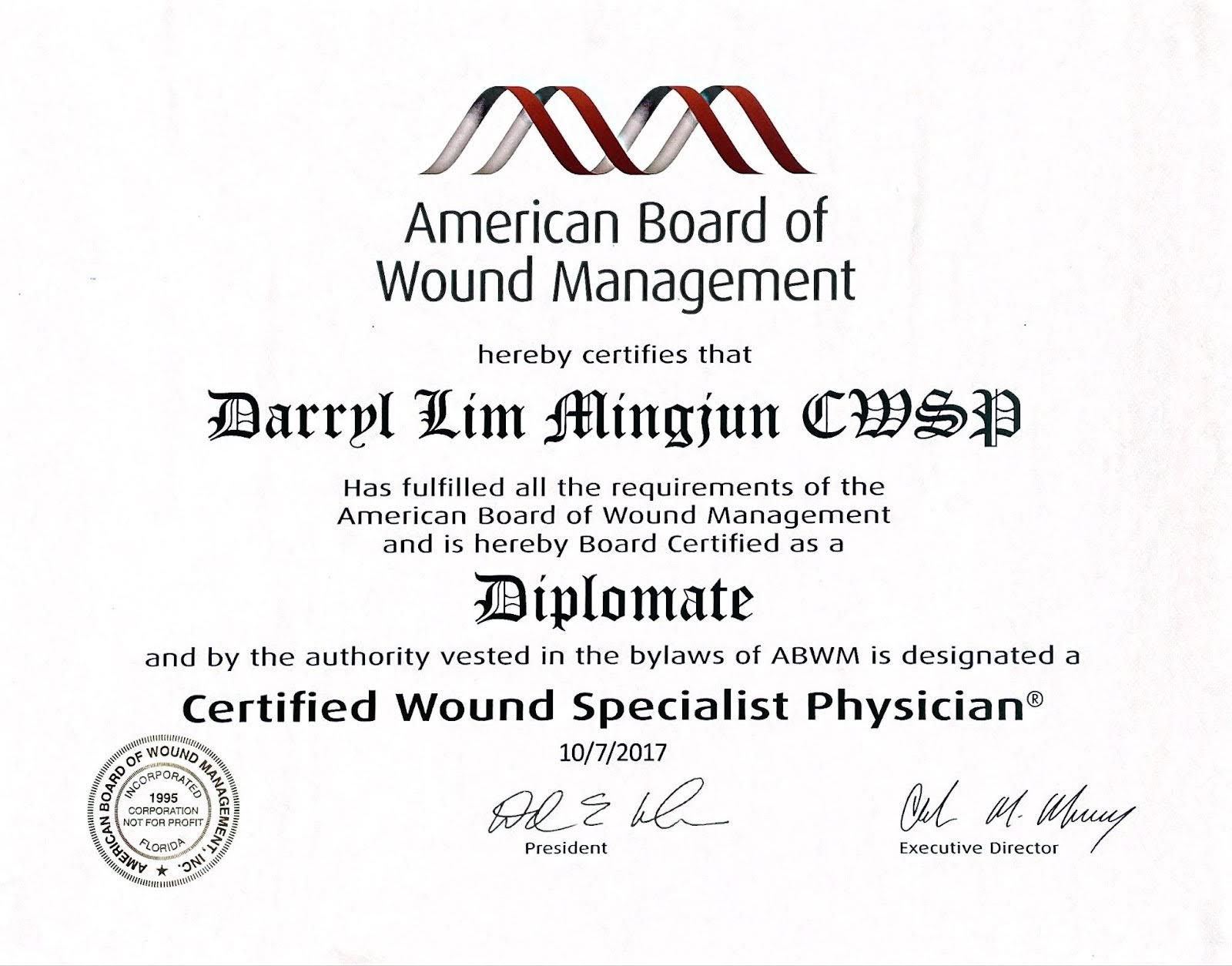 Advanced Wound Care | Dr. Darryl Lim