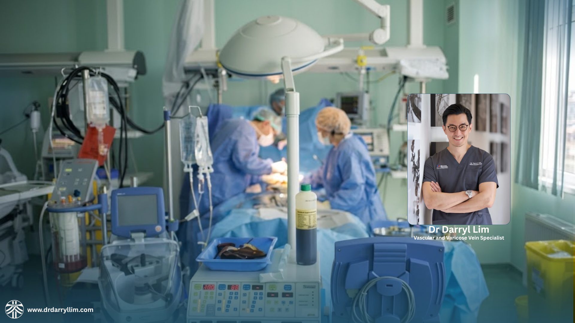 Vascular surgeon collaborating on critical care case in Singapore